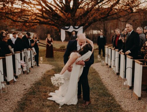 Late fall NC wedding charm with heartwarming details